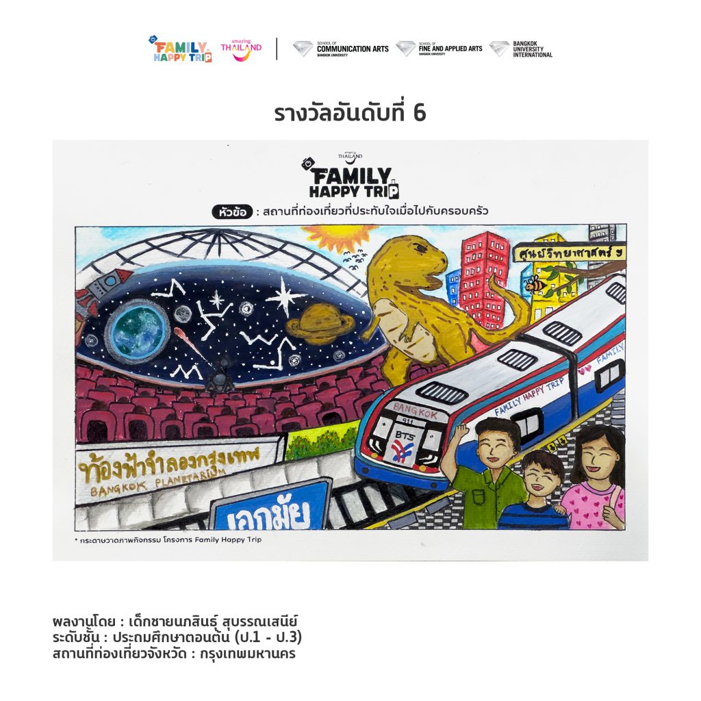 Family happy trip drawing 1 3 006
