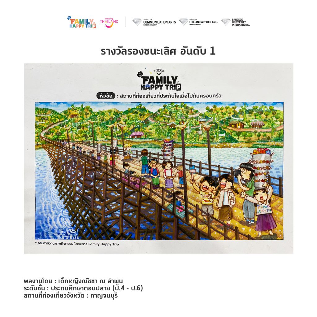 Family happy trip drawing 4 6 002