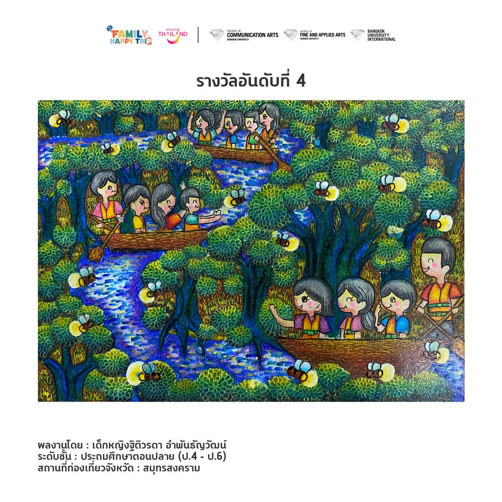 Family happy trip drawing 4 6 004
