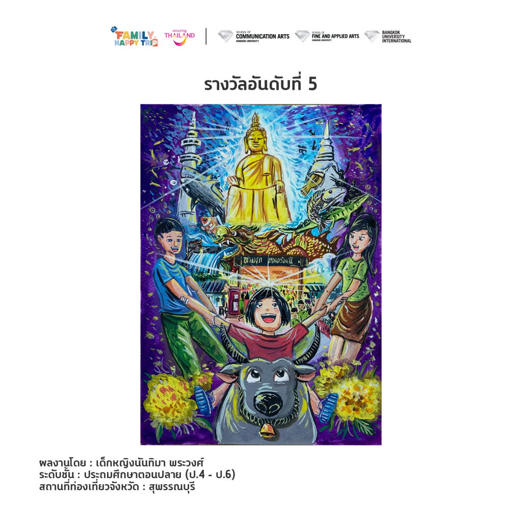 Family happy trip drawing 4 6 005