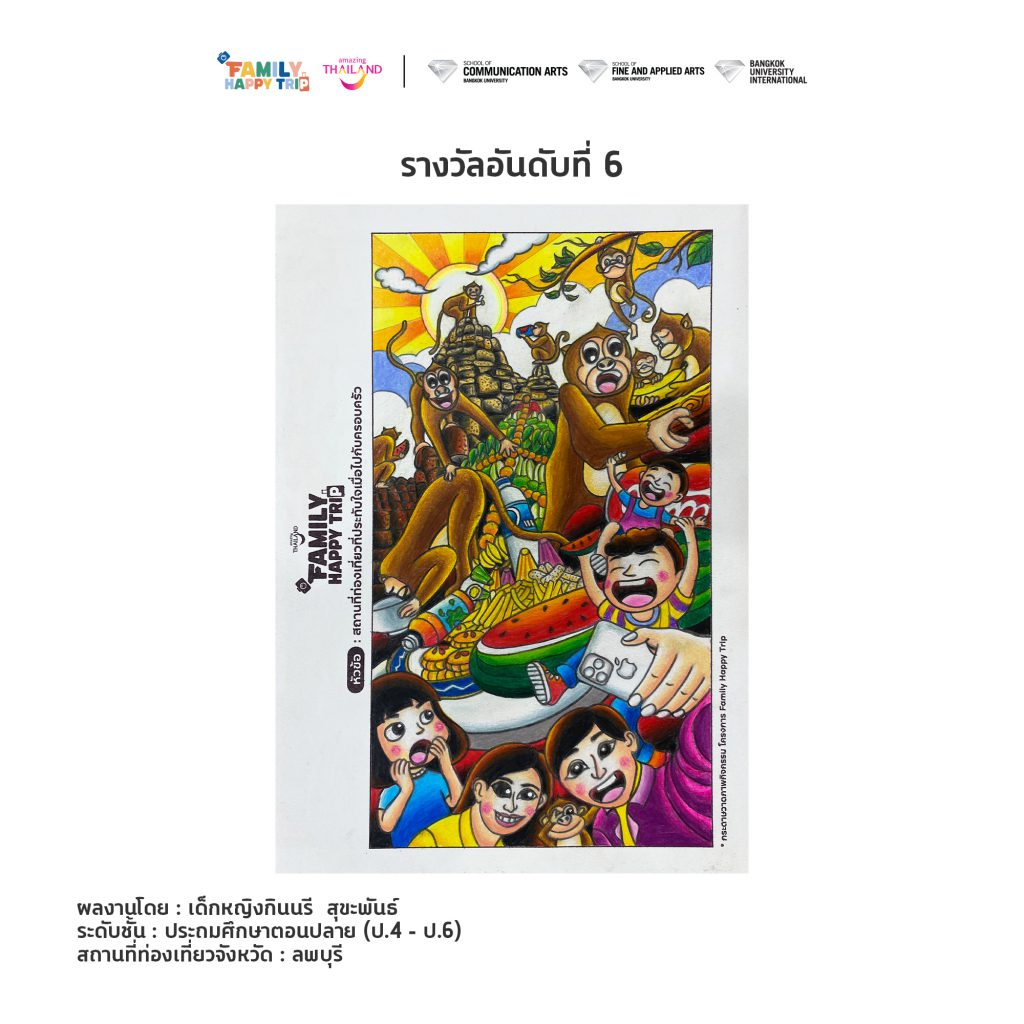 Family happy trip drawing 4 6 006