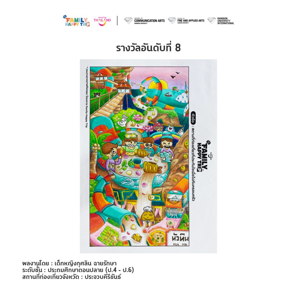 Family happy trip drawing 4 6 008