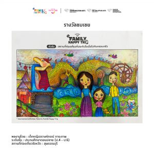 Family happy trip drawing 4 6 028